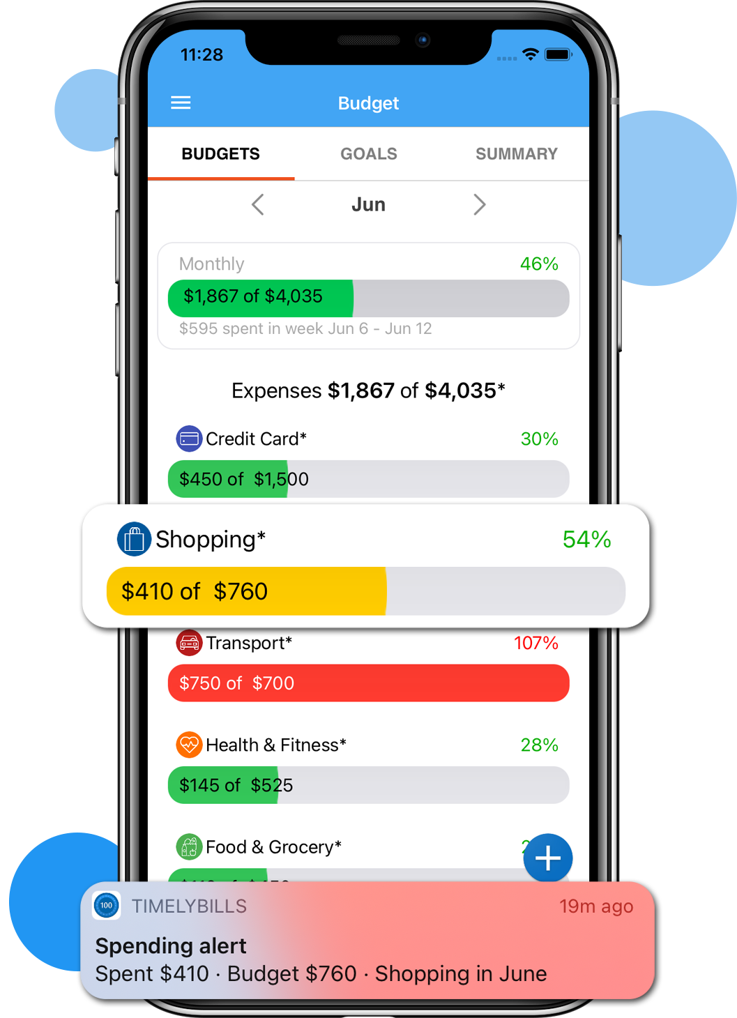 Best Money Management App Budget Tracker & Bill Reminder TimelyBills