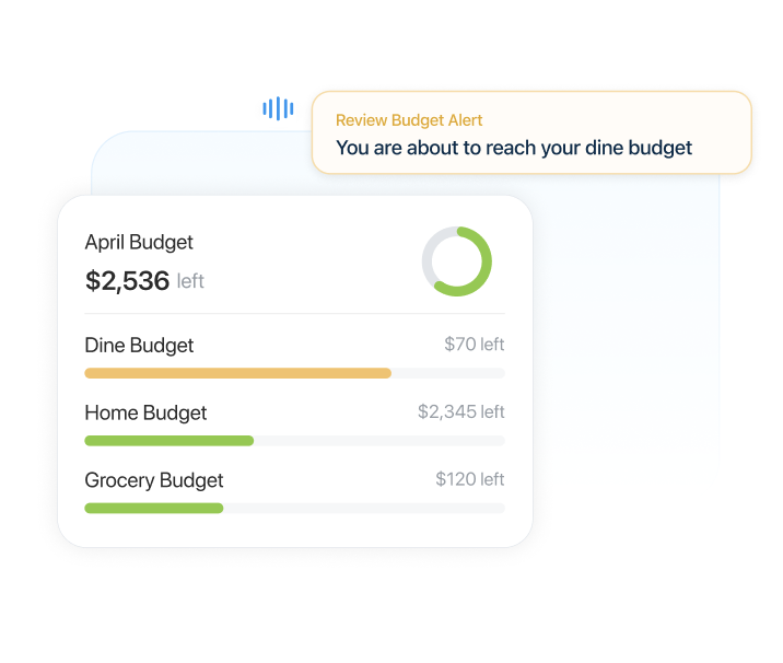 Personal budgeting in TimelyBills